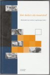Menger, A. - Het delict als maatstaf / methodiek voor werken in gedwongen kader Menger, A. - Het delict als maatstaf / methodiek voor werken in gedwongen kader