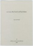 eugen gomringer - es muss alles hand und fuss haben
