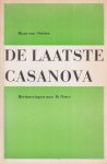 Straten, Hans van - De laatste Casanova. Herinneringen aan Ab Visser