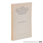 Schmitt, Friedrich M.S.F. - Die Lehre des hl. Thomas von Aquin vom göttlichen Wissen des zukünftig Kontingenten bei seinen grossen Kommentatoren.