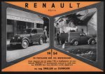 RENAULT - (AUTO FOLDER - CAR BROCHURE) Renault 1954 de populaire 300 Kg bestelwagen....