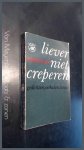 Vian, Boris - Liever niet creperen - gedichten, verhalen, toneel