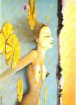  - ansichtkaart  ELLE FLOTTE POUR L'ETERNITE - Michel Plaisir