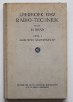 Rens, H. - Leerboek der radio-techniek - Deel 1 :  Algemene grondslagen