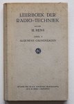 Rens, H. - Leerboek der radio-techniek - Deel 1 :  Algemene grondslagen