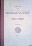 Jaeger, J.A. - Inventaris van de familie-papieren van Philippus Antonius Suyskens mede betrekking hebbende op de aanverwante geslachten Wegewaert en Van der Nijpoort 1625-1741 en enkele latere stukken over de afwikkeling zijner nalatenschap
