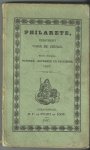 [Fievez, H.L. (redactie)] - Philarete, tijdschrift voor de jeugd. Eerste jaargang. October, november en december 1837.