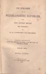 Motley , John Lothrop , ( inleiding R.C. Bakhuizen van den Brink) ( ds1348) - De opkomst van de Nederlandsche  Republiek (10 delen)