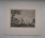 antique print (prent) - Palace of the Loo. Paleis het Loo.