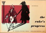 Nederlandsche Opera: - [Programmheft] De Nederlandsche Opera. The rake`s  progress, Igor Strawinsky. Holland Festival 1957 (Seizoen 1956/57)