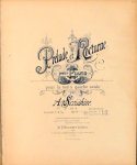 Skrjabin, A.: - [Op. 09] Prélude & nocturne op. 9 pour piano pour la main gauche seule. No. 1. Prélude