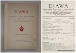 DJAJADININGRAT, RADEN AR IO HOESEIN (et al, eds.), - Djawa. Tijdschrift van het Java-Instituut. 9e jaargang, afleveringen 4 en 5 (Augustus 1929).