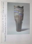 Johan - Johan van Loon : unica-keramiek '80-'81, porselein Rosenthal Studio-Linie '81.