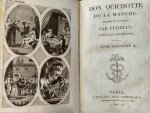 Cervantes Saavedra, Miguel de (Florian) - Don Quichotte de la Manche traduit de l'espagnol Ouvrage posthume (tomes 2, 3, 4 également en vente séparément)