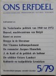 Deleu Jozef, Niessen Frits, e.a. - Ons Erfdeel Algemeen-Nederlands Tweemaandelijks Kultureel Tijdschrift 20e jaargang nummer 5/79