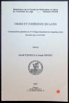 Gérald Purnelle - Ordre et cohérence en Latin, communications présentées au 13e Colloque international de Linguistique latine ( Bruxelles-Liège, 4-9 avril 2005 )
