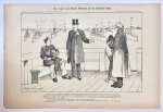 Braakensiek, Johan (1858-1940) - [Original lithograph/lithografie by Johan Braakensiek] De toost van Keizer Wilhelm op de Duitsche Vloot, 18 September 1904, 1 pp.
