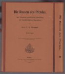 C G Wrangel - Die Rassen des Pferdes (edition 1908 new binding)