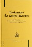 Hendrik Van Gorp, Jan Baetens, Dirk Delabastita, Lieven D'Hulst - Dictionnaire des termes littéraires