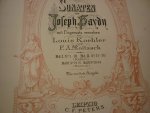 Haydn; Franz Joseph (1732-1809) - Sonaten - band I en band II, mit fingersatz versehen von Louis Kohler + F.A. Roitzsch