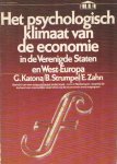 Katona, G. , B. Strumpel & E. Zahn - Het psychologisch klimaat van de economie in de Verenigde Staten en Europa