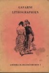 Gavarni - LITHOGRAPHIES - vingt-quatre reproductions