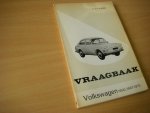Olyslager, P. - Vraagbaak Volkswagen 1600, 1967-1970