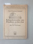 Zimmermann, Max Georg (Hrsg.) und Rudolf Arthur Zichner (Exlibris): - Carl Friedrich Schinkel : Kriegsdenkmäler aus Preußens großer Zeit :