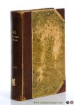 Genicot, Eduardus / I. Salsmans. - Institutiones Theologiae Moralis quas in collegio Lovaniensi societatis Iesu. Editio duodecima [ 2 volumes in 1 binding ].