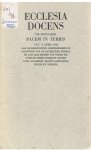 Mulders, M.H.   -   voorwoord - Ecclesia Docens -De encycliek Pacem in Terris van 11 april 1963