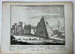 Unknown engraver, Pieter Schenk (1660-1713) - [Antique print, etching/ets, Rome] PYRAMIS C. CESTII... Views of Rome [Set title] (Piramide van Cestius), published 1705, 1 p.