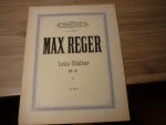 Reger; Max (1873 - 1916) - Losse Blatter - Kleine stuckeOp. 13 - Heft II (piano zu 2 handen)