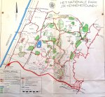  - wandelgids KENNEMERDUINEN, incl. gekleurde wandelkaart - jaren 50 of ouder