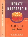 Dorrestein, (1954 - 2018) begon als leerling-journaliste  Receptuur Kwee Siok Lan  Basislayout Wim ten Brinke bno - Voor alles een Dame  Een beetje belezen dame moet  Voor alles een dame op zak hebben  ! Een jaar lang voeding voor de geest ...
