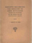 Sijbolts, J. - Beknopte beschrijving van Nienoord en zijne bewoners vanaf de stichting in het begin van de zestiende eeuw