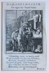 Luyken, Jan (1649-1712) and Luyken, Caspar (1672-1708) - Antique print/originele prent: De Zadelmaaker/The Saddler. Luyken, Jan (1649-1712) and Luyken, Caspar (1672-1708) - Antique print/originele prent: De Zadelmaaker/The Saddler.