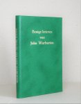 Warburton, John - Eenige Brieven