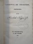 Kuyper Gtz, Hendrik (vert.); Jacques-François Ancelot - Lodewyk de Negende, treurspel. Den Haag, S. de Visser, 1822.