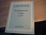 Lachner; Franz (1803–1890) - Quartett G-Dur Op 104 - voor 2 violen, altviool, cello (strijkkwartet) (herausgegeben von Bernhard Pauler) Alleen 2 viool-partijen