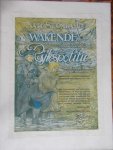 print. (prent). - (Watersnoodramp, 1953). Na de stormramp wakende over nanders land en goed, toonde ook de rijkspolitie weer haar trouw en moed.