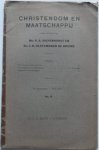 Diepenhorst P A en Slotemaker de Bruine J R, Naumann G - Christendom en maatschappij 9e Jaargang Mei 1917 No 8 Niets nieuws onder de zon Protestantisme en Kapitalisme Engeland en Duitschland