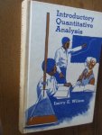 Wilson, Larry E. - Introductory quantitative analysis