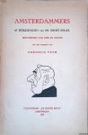 Veth, Cornelis (inleiding) - Amsterdammers: 45 teekeningen van Mr. Ernst Polak:bijschriften van hier en ginder