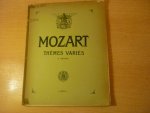 Mozart. W.A. (1756 – 1791) - Themes varies; Edition Francaise; De Musique-Classique (Revised edition by I. Philipp)