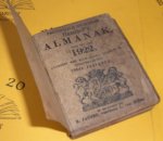 Hazelhoff's Almanak 1922. - Provinciale Groninger Hazelhoff's Almanak voor het jaar 1922.