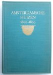 D.F. Slothouwer - Amsterdamsche Huizen 1600-1800