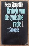 SLOTERDIJK, PETER. - Kritiek van de cynische rede  2. [Synopsis]