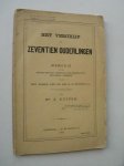KUYPER, DR. A., - Het vergrijp der zeventien ouderlingen. Memorie van den Amsterdamschen Kerkeraad der Nederduitsch hervormde gemeente.