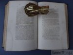 Grandville, Jean-Jacques et M. Quitard. - Grandville. Cent proverbes. Texte par trois têtes dans un bonnet. [Avec 51 planches de Grandville, coloriées à la main].