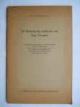 Elswijk, H.C. van - De filosofische methode van Sint Thomas (Thomas van Aquino).